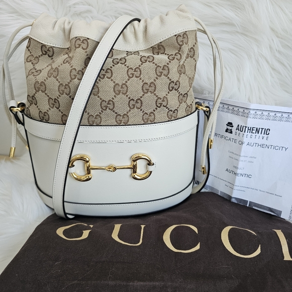 🔥 Gucci Horsebit 1955 Bucket 🔥 - Picture 2 of 13